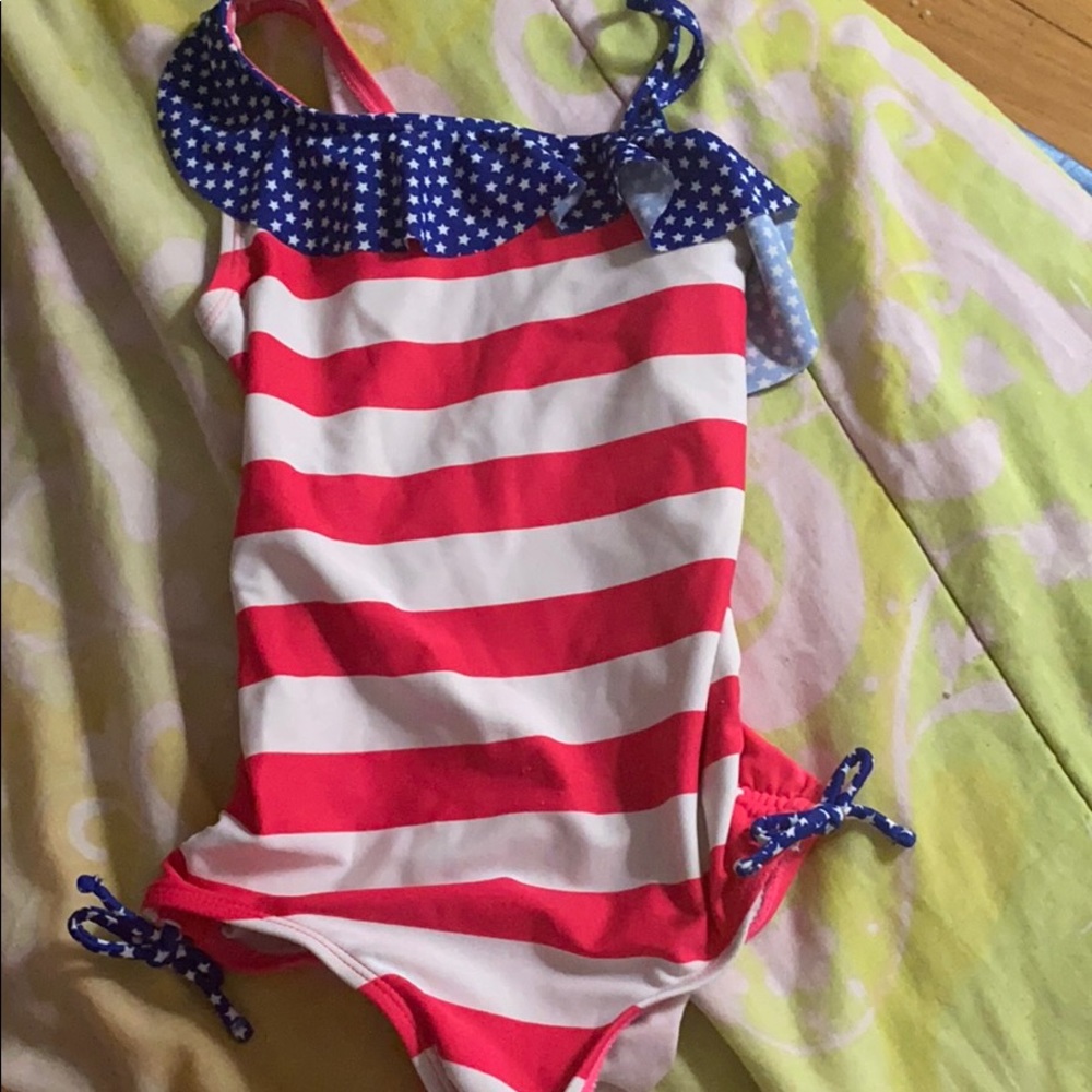 American Flag Kids Swimsuit